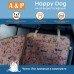 Автогамак Happy Dog (Хэппи Дог). На 1/3 заднего сиденья. 